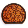 KEAS Grille Orange Pattern